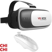 تصویر عینک واقعیت مجازی 2 VR Box (اصلی*) بهمراه ریموت کنترل (پس کرایه) 