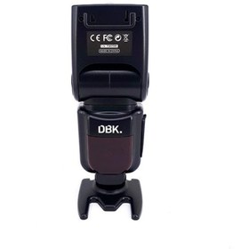 تصویر فلاش اکسترنال دی بی کی DBK DF-800 For Canon تجهیزات استودیو و لوازم جانبی مشکی فلاش اکسترنال دی بی کی DBK DF-800 For Canon