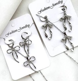 تصویر نیم ست استیل پاپیون کد1 