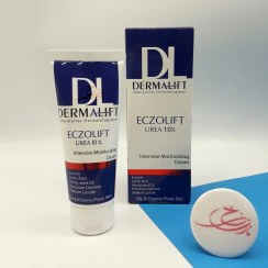 تصویر کرم مرطوب کننده و نرم کننده حاوی اوسرین و اوره %10 درمالیفت Dermalift Eczolift With 10 Percent Urea Intensive Moisturizing Cream