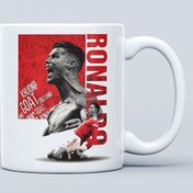 تصویر ماگ طرح کریستیانو رونالدو کد 00712 