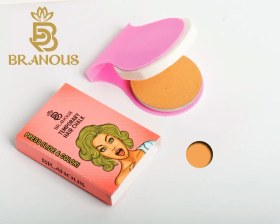 تصویر گچ مو برانوس رنگ طلایی 