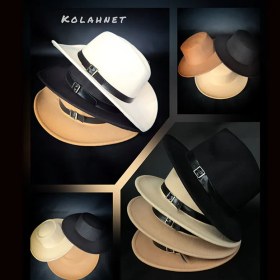 تصویر کلاه فدورا سرتخت کد 5960 