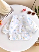 تصویر پیشبند لباسی ضد آب طرح رنگین کمان 