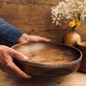 تصویر ظرف چوبی مدل راشا کد 010079 