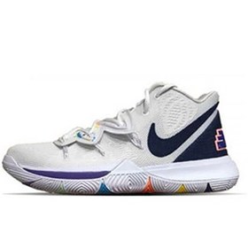 تصویر کفش کتونی نایک کایری6 مخصوص بسکتبال رنگ سفید 