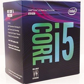 تصویر پردازنده مرکزی اینتل سری Coffee Lake مدل i5-8500 ا Intel Coffee Lake i5-8500 CPU Intel Coffee Lake i5-8500 CPU
