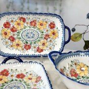 تصویر ظروف قلم آبی 