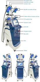 تصویر دستگاه لاغری کرایولیپولیز ۳۶۰ با آموزش 
