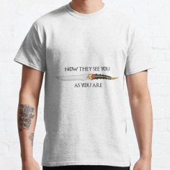 تصویر تیشرت house of the dragon طرح Now They See You As You Are Classic T-Shirt کد 194933 