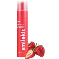 تصویر خمیر دندان اسمایل کیت توت فرنگی SmileKit Strawberry Toothpaste 
