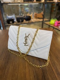 تصویر کیف مجلسی - کرم YSL