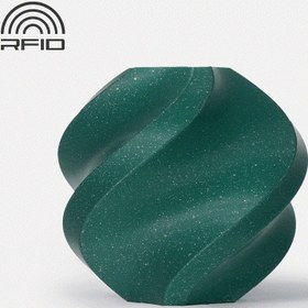 تصویر فیلامنت بامبو لب PLA Sparkle سبز 