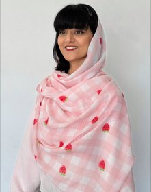 تصویر شال توت فرنگی 