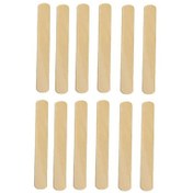 تصویر کاردک یا چوبک اپیلاسیون 12 سانتی بسته 25 عددی (چوب بستنی) epilasyon (waxing) Stick pack of 25 pieces (ice cream stick)