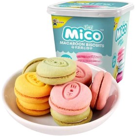 تصویر بیسکویت ماکارون 