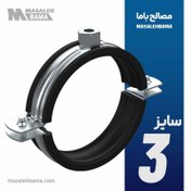 تصویر بست سوپر گالوانیزه دورزوه (تک مهره) 3 اینچ سلما بست 