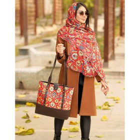 تصویر ست کیف و شال زنانه ارکیده کد 04 Orkideh Women Bag and Shawl Set Code 04