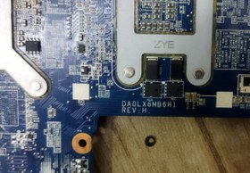 تصویر مادربرد اصلی لپ تاپ اپ پی پاورلیون DV6-3000X MAIN HP PAVILION DV6-3000X