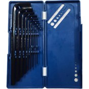 تصویر آچار آلن AZD مجموعه ۹ عددی 