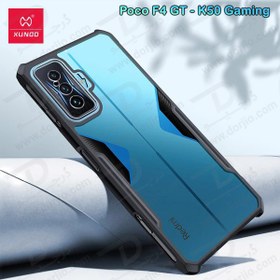 تصویر کریستال شیلد شفاف گوشی Xiaomi Poco F4 GT مارک XUNDD سری Beatle Xiaomi Poco F4 GT XUNDD Beatle Series Crystal Clear Case