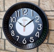 تصویر ساعت دیواری پرایم کد 101قیمت مناسب(تک و عمده) - مشکی 