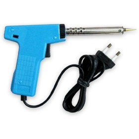 تصویر هویه 40 وات دسته پلاستیکی آبی رنگ 