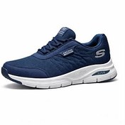 تصویر کفش ورزشی مردانه اسکچرز مدل Quantum -سرمه ای 
