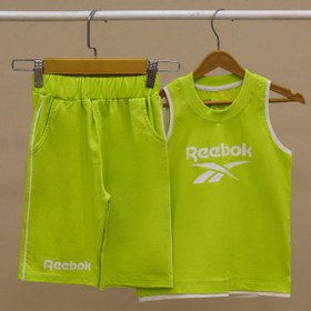 تصویر تاپ شلوارک بگ استایل REEBOK NZDE 