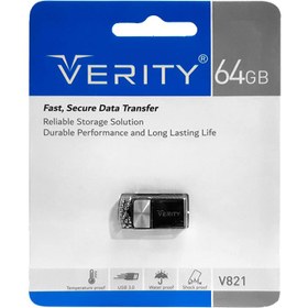 تصویر فلش ۱۲۸ گیگ وریتی Verity V821 USB3.0 ا Verity V821 128GB USB3.0 Flash Drive Verity V821 128GB USB3.0 Flash Drive