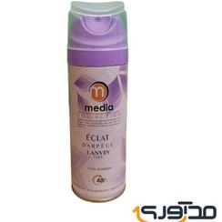 تصویر اسپری بدن طرح جدید مدل اکلت حجم 200 میلی لیتر مدیا Media Body Spray For Man 200ml