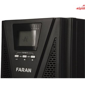 تصویر یو پی اس آنلاین 6KVA فاران مدل Titan plus باتری داخلی 