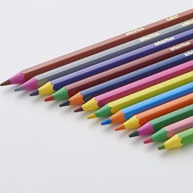 تصویر مداد رنگی 12 رنگ بیک مدل EVOLUTION 