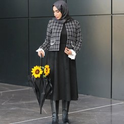 تصویر ست کت و سارافون - 46 