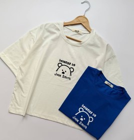 تصویر تیشرت کراپ خرسی 