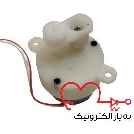 تصویر موتور گیربکس دی سی پلاستیکی (12V 11RPM) 