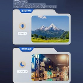 تصویر دوربین عکاسی و فیلمبرداری زوم ۵۲ مگاپیکسل دید در شب رنگی 