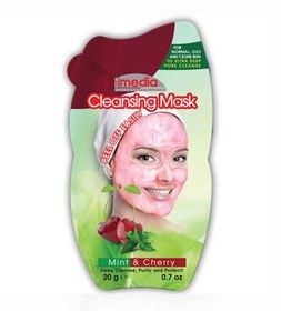 تصویر ماسک پیل آف صورت نعناع و گیلاس مدیا MEDIA MINT AND CHERRY CLEANSING MASK