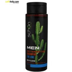 تصویر شامپو مو سر مردانه شون مدل کاکتوس حجم 400 میل Schon hair Shampoo The One For Men 400ml