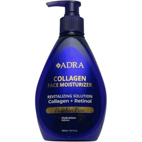تصویر کرم آبرسان دست و صورت و بدن آدرا مدل کلاژن و رتینول کد 03 مناسب برای انواع پوست حجم 300 میلی لیتر 