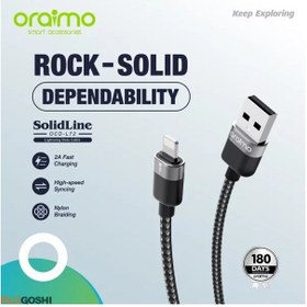 تصویر کابل شارژ Lightning اورایمو مدل OCD-L72 Oraimo OCD-L72 Cable