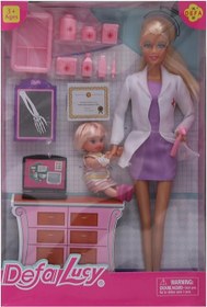 تصویر عروسک باربی دفا دکتر مدل 8348 سایز ۲۹ سانتیمتر 