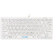 تصویر کیبورد مینی میکوسو مدل KB-003U با سیم 