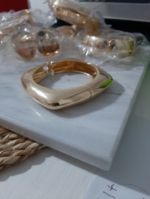 تصویر دستبند النگویی آینه ای Mirror-bangle-bracelet