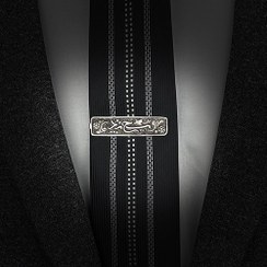 تصویر گیره کراوات قلمزنی سفارشی 