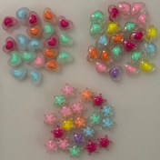 تصویر مهره یخی قلب و ستاره 