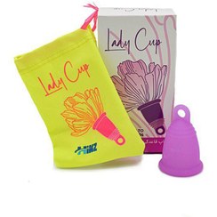 تصویر کاپ قاعدگی Hinz سایز مدیوم |۱ عدد|از بهترین سیلیکون مدیکال گرید menstrual cup Hinz