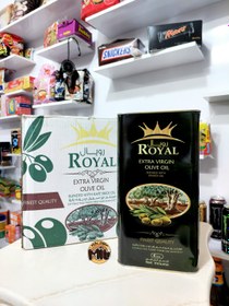 تصویر روغن زیتون رویال قوطی فلزی 4 لیتری ROYAL