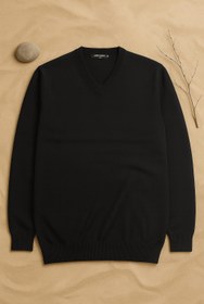 تصویر پلیور 070502 AKOMOD مشکی 