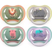 تصویر پستانک فیلیپس ultra air اونت 18- 6 ماهگی Ont Ultra Air orthodontic pacifier, double pack, 6-18 months